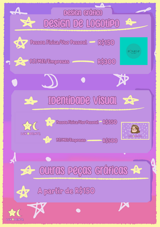 Tabela Design Gráfico