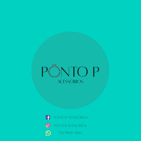 Logotipo Ponto P Acessórios c/ Contatos - 24/09/2021