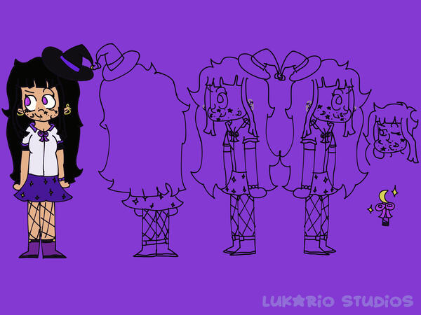 Model Sheets Projeto de Game Faculdade PDMM: Moon - 02/05/2022